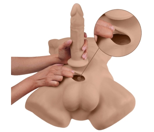 SILEXD - APOLLO L REALISTIC MALE TORSO CARAMEL