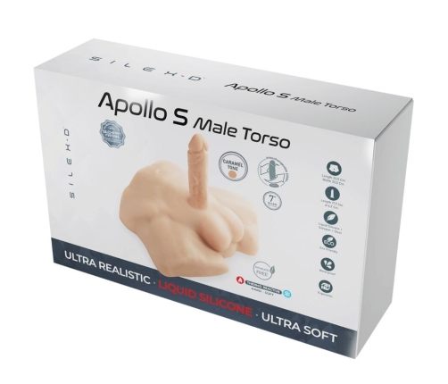 SILEXD - APOLLO S REALISTIC HALF MALE TORSO CARAMEL