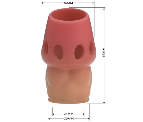 PRETTY LOVE - OSCAR PENIS THICKER PINK