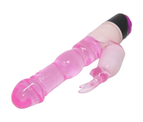 BAILE - WAVES OF PLEASURE FANTASY VIBRATOR WITH RABBIT 23 CM