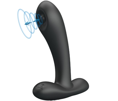 PRETTY LOVE - REMINGTON ANAL AND VAGINAL VIBRATING MASSAGER BLACK