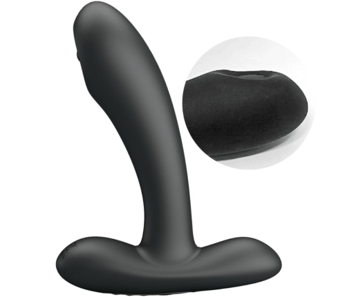 PRETTY LOVE - REMINGTON ANAL AND VAGINAL VIBRATING MASSAGER BLACK