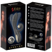 IBIZA - TWISTER VIBRATOR WITH CURVE STIMULATOR AND VIBRO-ROTATION
