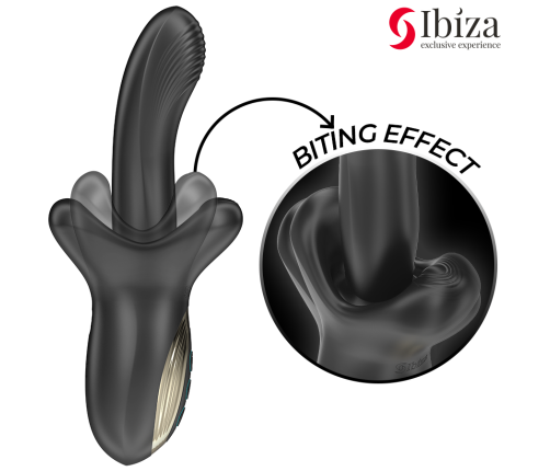 IBIZA - POWERFUL VIBRATOR WITH THRUSTING AND BITING EFFECT
