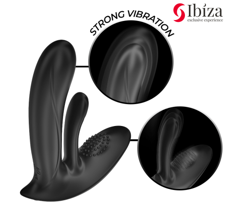 IBIZA - WEARABLE VIBRATOR WITH G-SPOT AND CLITORIS STIMULATION WITH REMOTE CONTROL