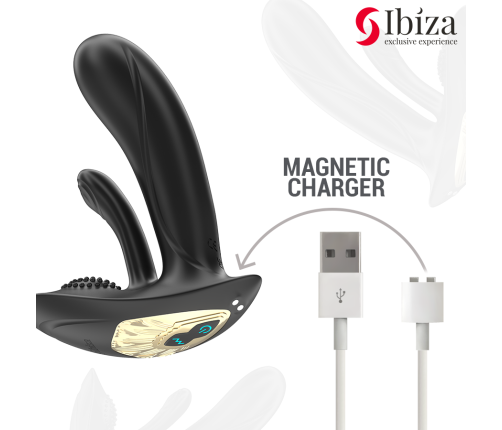 IBIZA - WEARABLE VIBRATOR WITH G-SPOT AND CLITORIS STIMULATION WITH REMOTE CONTROL