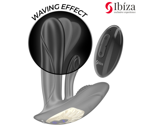 IBIZA - WEARABLE VIBRATOR WITH G-SPOT AND CLITORIS STIMULATION WITH REMOTE CONTROL