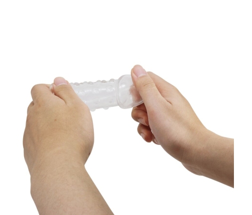 PRETTY LOVE - FUNDA PARA PENE APRETADA Y VOLUMINIZADORA TRANSPARENTE