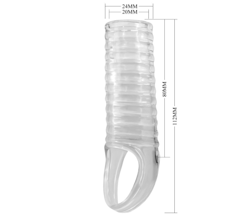 PRETTY LOVE - HARTMAN PENIS SHEATH TRANSPARENT