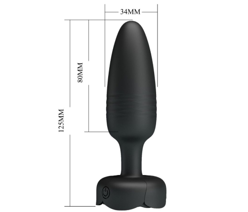 PRETTY LOVE - TARION PLUG ANAL CON LUZ LED 12.5 CM