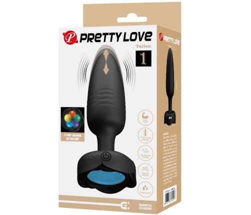 PRETTY LOVE - TARION PLUG ANAL CON LUZ LED 12.5 CM