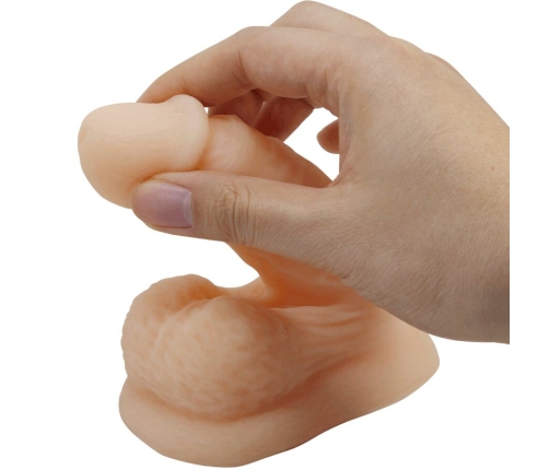 PRETTY LOVE - WILDON ULTRA REALISTIC AND ELASTIC DILDO 10 CM NATURAL