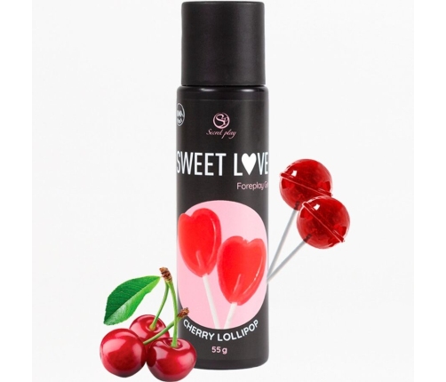 SECRETPLAY - CEREZA LOLLIPOP GEL SWEET LOVE 60 ML