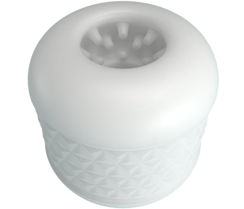 PRETTY LOVE - CRYSTLE MALE MASTURBATOR WHITE