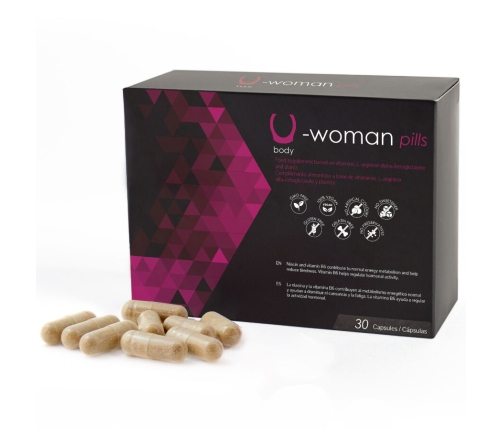 500 COSMETICS - U-WOMAN INCREASE FEMALE LIBIDO - 30 CAPSULES