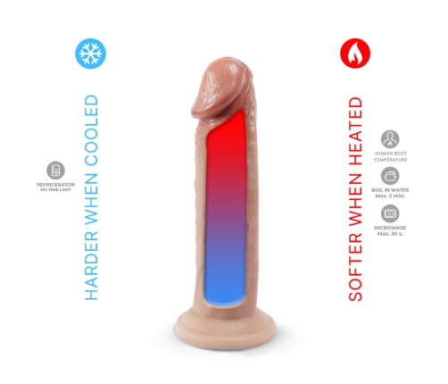 SILEXD - REALISTIC PENIS MODEL 2 PREMIUM THERMOREACTIVE SILICONE 19 CM