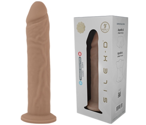 SILEXD - REALISTIC PENIS MODEL 9 LIQUID SILICONE 22.8 CM