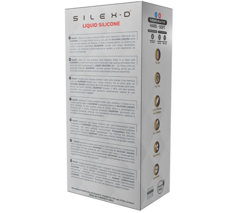 SILEXD - REALISTIC PENIS MODEL 8 LIQUID SILICONE 20.6 CM