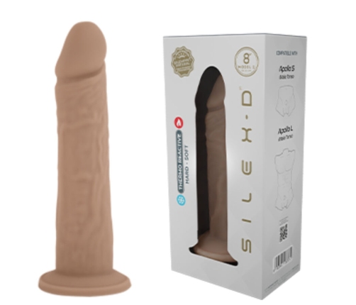 SILEXD - REALISTIC PENIS MODEL 8 LIQUID SILICONE 20.6 CM