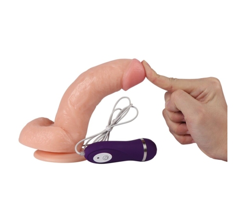 SHEQU - KASSADIN VIBRATOR DILDO WITH REMOTE CONTROL 17.5 CM