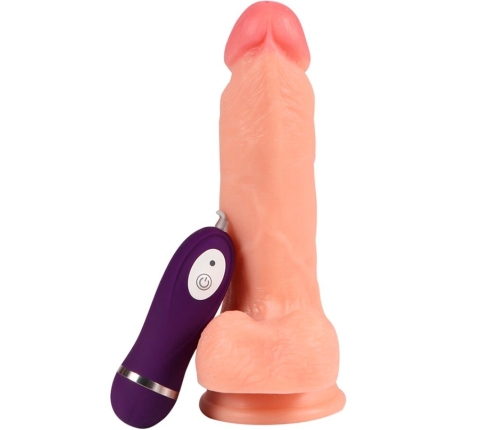 SHEQU - IRON DRAGON VIBRATOR DILDO WITH REMOTE CONTROL 17.5 CM