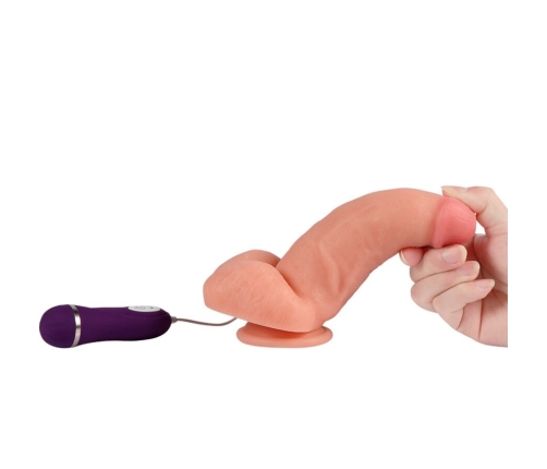 SHEQU - RED EAGLE VIBRATOR DILDO WITH REMOTE CONTROL 17 CM