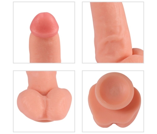 SHEQU - RED EAGLE VIBRATOR DILDO WITH REMOTE CONTROL 17 CM