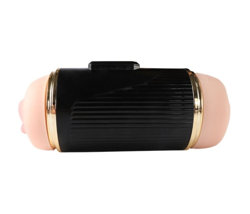 SHEQU - KAY DOUBLE MASTURBATOR WITH DUAL MOUTH AND VAGINA VIBRATION