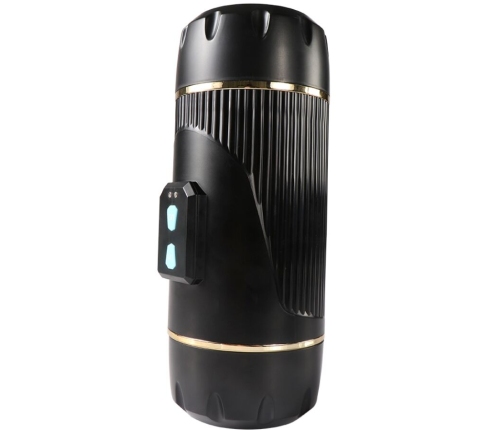 SHEQU - KAY DOUBLE MASTURBATOR WITH DUAL MOUTH AND VAGINA VIBRATION