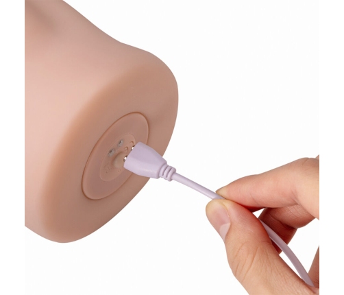 XISE - AGGIE VIBRATING VAGINA MASTURBATOR WITH VIBRATION