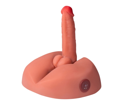 XISE - HONEY REALISTIC DILDO MASTURBATOR WITH VIBRATION 25 CM