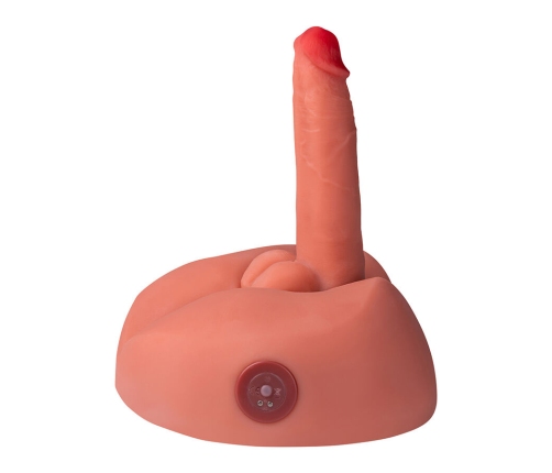 XISE - HONEY REALISTIC DILDO MASTURBATOR WITH VIBRATION 25 CM