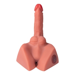 XISE - MICHAEL REALISTIC DILDO AND ANUS MASTURBATOR WITH THRUSTING 15 CM XISE - MICHAEL REALISTIC DILDO AND ANUS MASTURBATOR WITH THRUSTING 15 CM