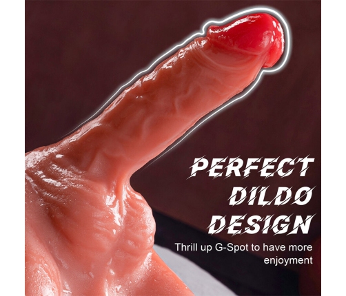 XISE - MICHAEL REALISTIC DILDO AND ANUS MASTURBATOR WITH THRUSTING 15 CM