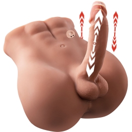 XISE - BERTLETT DILDO ASS REALISTIC DILDO AND ANUS MASTURBATOR FRONT POSITION WITH THRUSTING 18 CM XISE - BERTLETT DILDO ASS REALISTIC DILDO AND ANUS MASTURBATOR FRONT POSITION WITH THRUSTING 18 CM