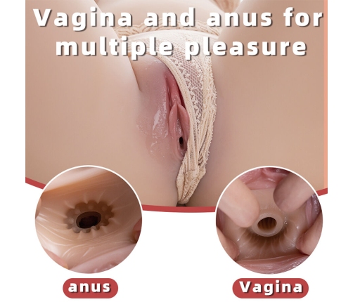 XISE - TIDY FEMALE REALISTIC TORSO WITH THRUSTING 71 CM