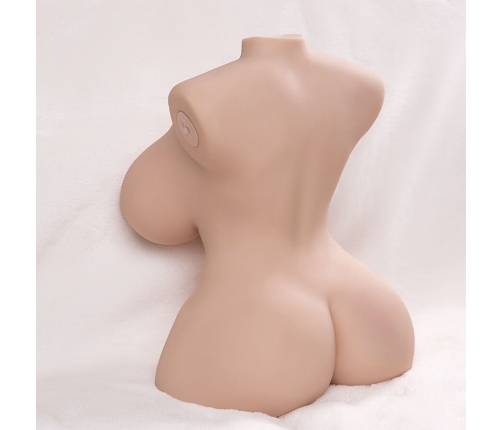 XISE - TINY THRUSTING REALISTIC TORSO WITH FEMALE VIBRATION 40 CM