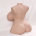 XISE - TINY THRUSTING REALISTIC TORSO WITH FEMALE VIBRATION 40 CM