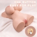 XISE - TINY THRUSTING REALISTIC TORSO WITH FEMALE VIBRATION 40 CM