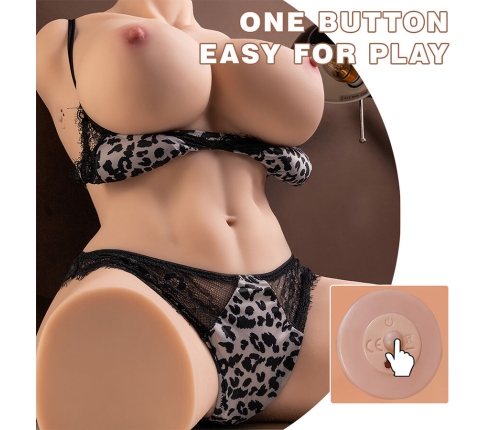 XISE - MURIEL FEMALE REALISTIC TORSO WITH THRUSTING 55 CM