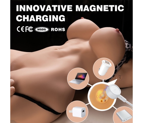 XISE - MURIEL FEMALE REALISTIC TORSO WITH THRUSTING 55 CM