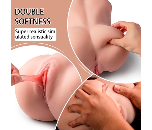 XISE - LYDIA FEMALE VAGINA MASTURBATOR WITH THRUSTING 25 CM