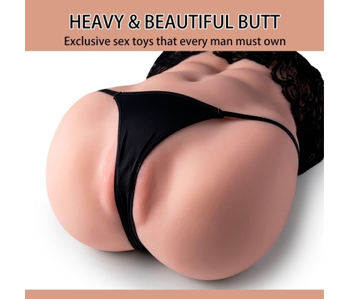 XISE - LYDIA FEMALE VAGINA MASTURBATOR WITH THRUSTING 25 CM