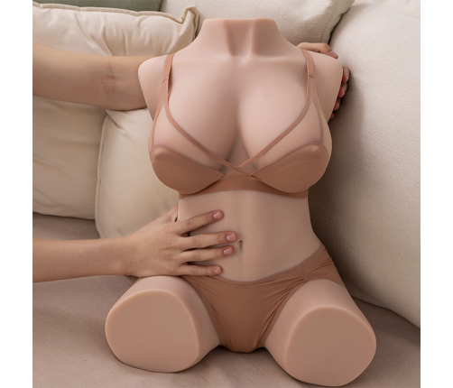 XISE - DANIA THRUSTING REALISTIC VIBRATING FEMALE TORSO 52 CM