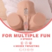 XISE - DANAE THRUSTING REALISTIC VAGINA MASTUBADOR WITH MULTI-POSITION VIBRATION