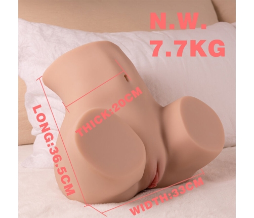 XISE - DANAE THRUSTING REALISTIC VAGINA MASTUBADOR WITH MULTI-POSITION VIBRATION