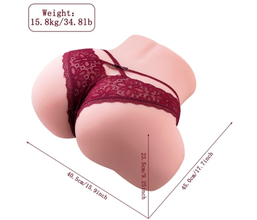 XISE - MARISA MULTIPOSITION REALISTIC VAGINA  MASTURBATOR WITH THRUSTING