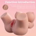 XISE - FRIEDA REALISTIC FEMALE TORSO WITH VIBRATION 36 CM