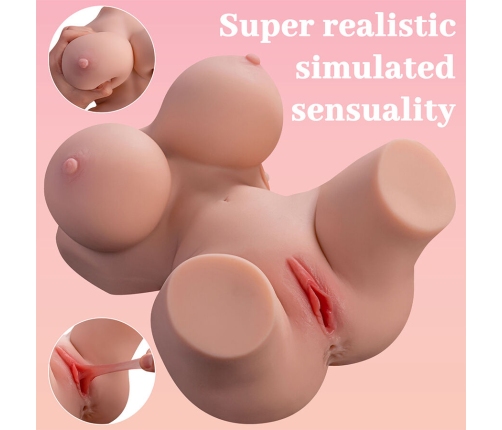 XISE - FRIEDA REALISTIC FEMALE TORSO WITH VIBRATION 36 CM
