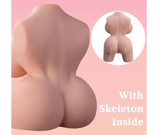 XISE - FRIEDA REALISTIC FEMALE TORSO WITH VIBRATION 36 CM